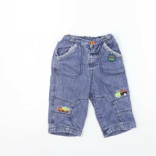 TU Girls Blue   Jogger Jeans Size 6-9 Months