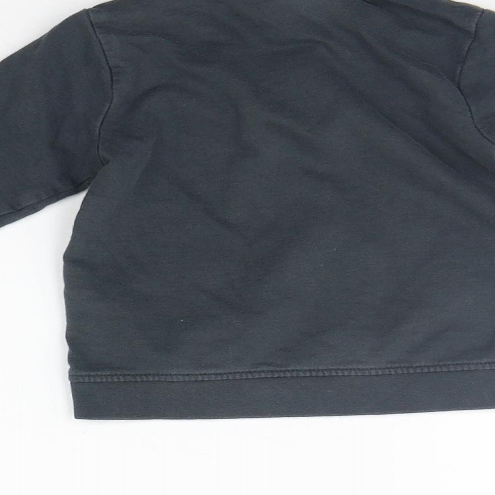 NEXT Girls Grey   Basic T-Shirt Size 6-9 Months