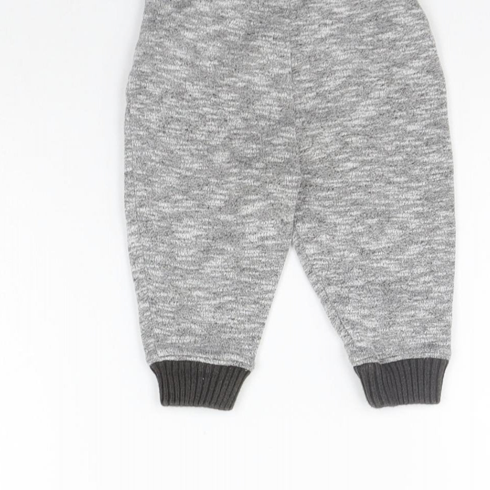 George Boys Grey   Jogger Trousers Size 6-9 Months