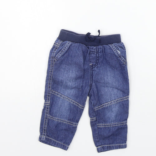 TU Boys Blue   Jogger Jeans Size 6-9 Months