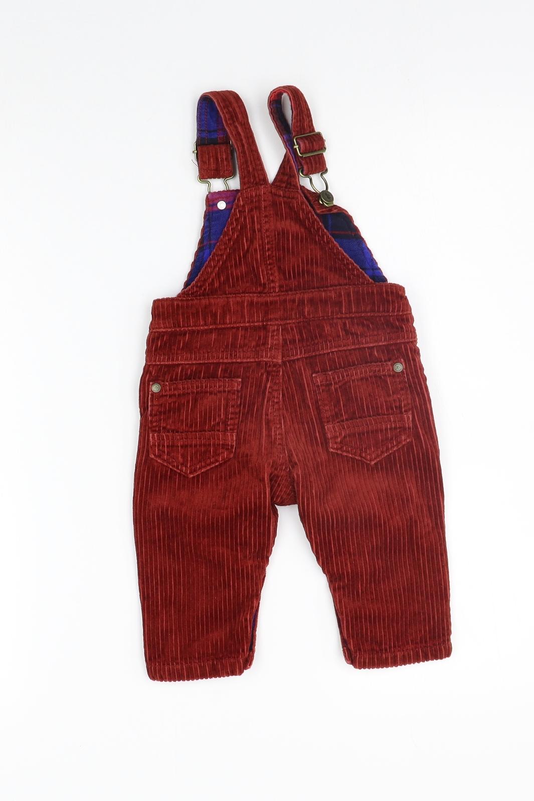 NEXT Girls Orange   Dungaree One-Piece Size 6-9 Months