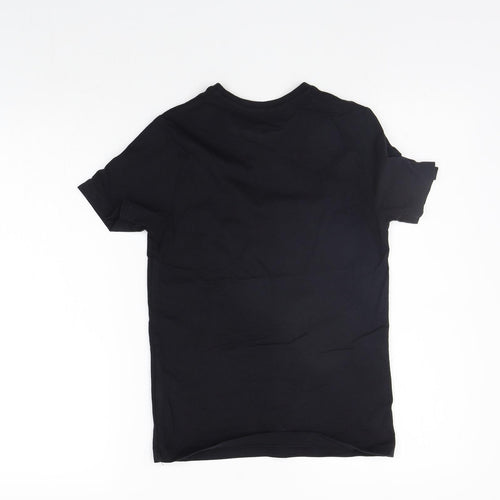 Jeff & Co  Girls Black   Basic T-Shirt Size 8-9 Years  - NYC