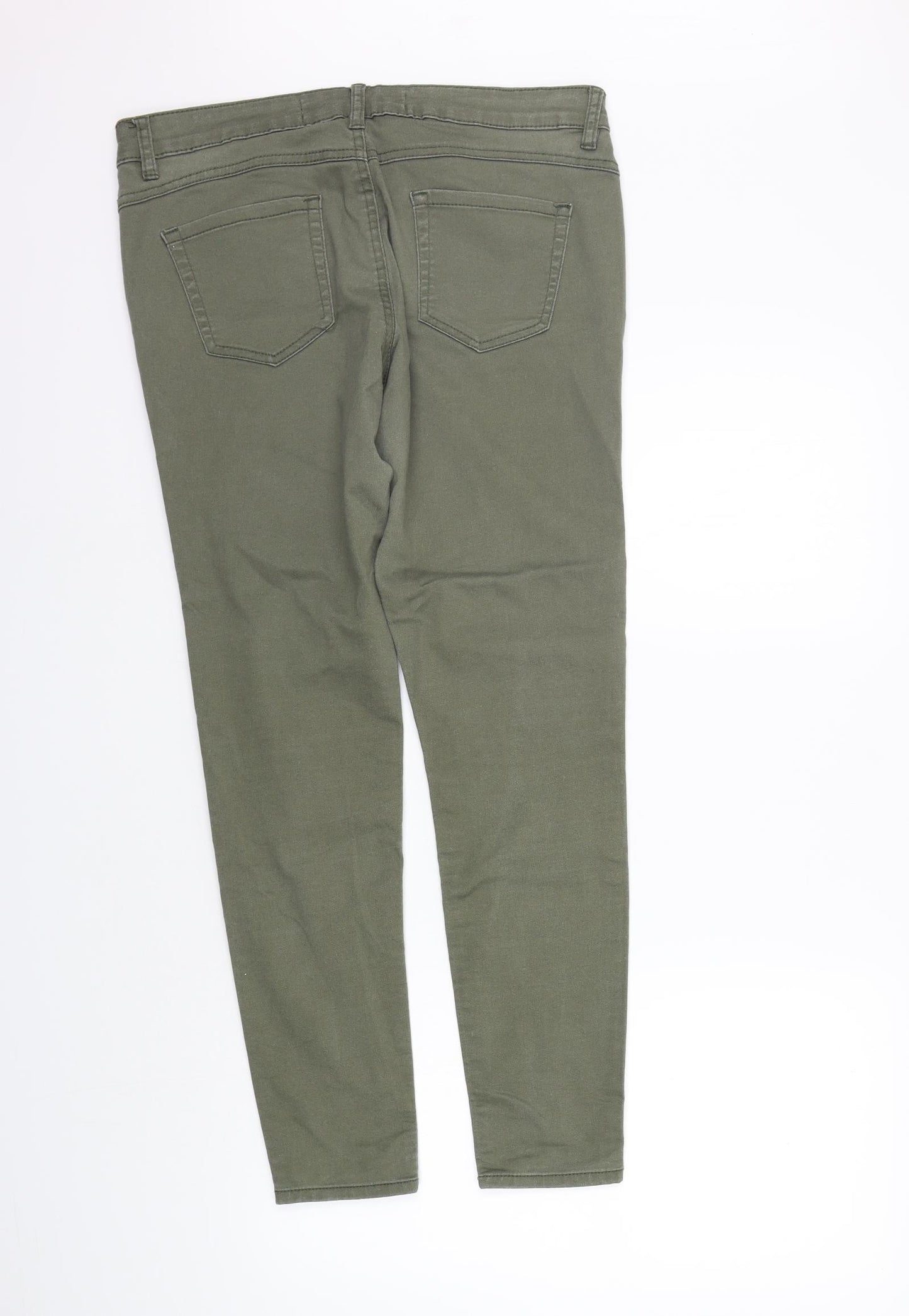 deniem co Womens Green   Jegging Jeans Size 14 L26 in