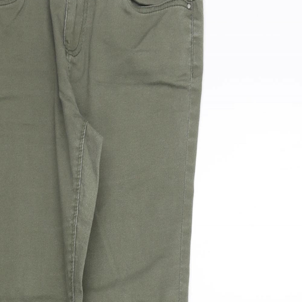 deniem co Womens Green   Jegging Jeans Size 14 L26 in