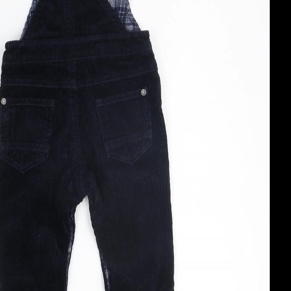 Next  Boys Blue   Dungaree One-Piece Size 6-9 Months
