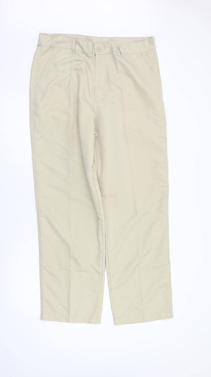 Dunlop Womens Beige Trousers Size 36 in L29 in