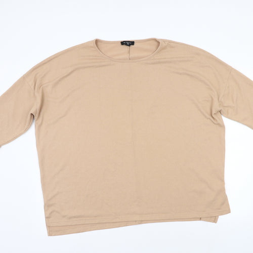 New Look Womens Beige   Pullover Jumper Size L