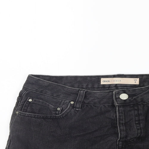 ASOS Womens Grey   A-Line Skirt Size 8