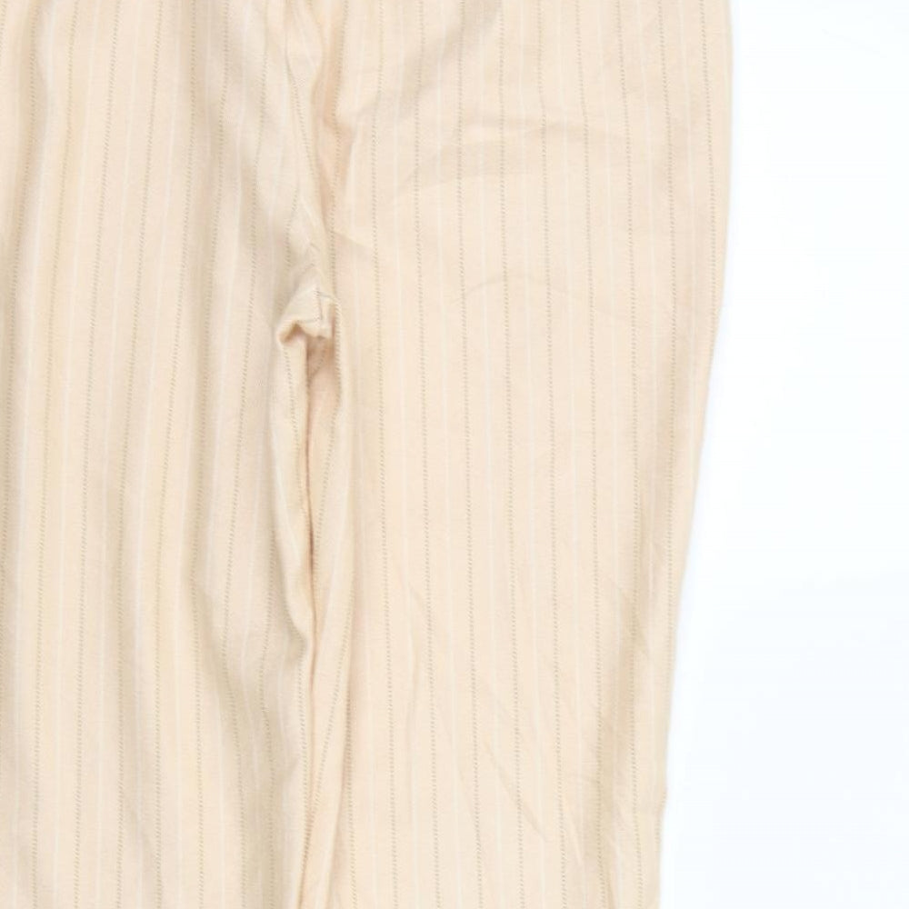 Missguided Womens Beige   Trousers  Size 12 L28 in