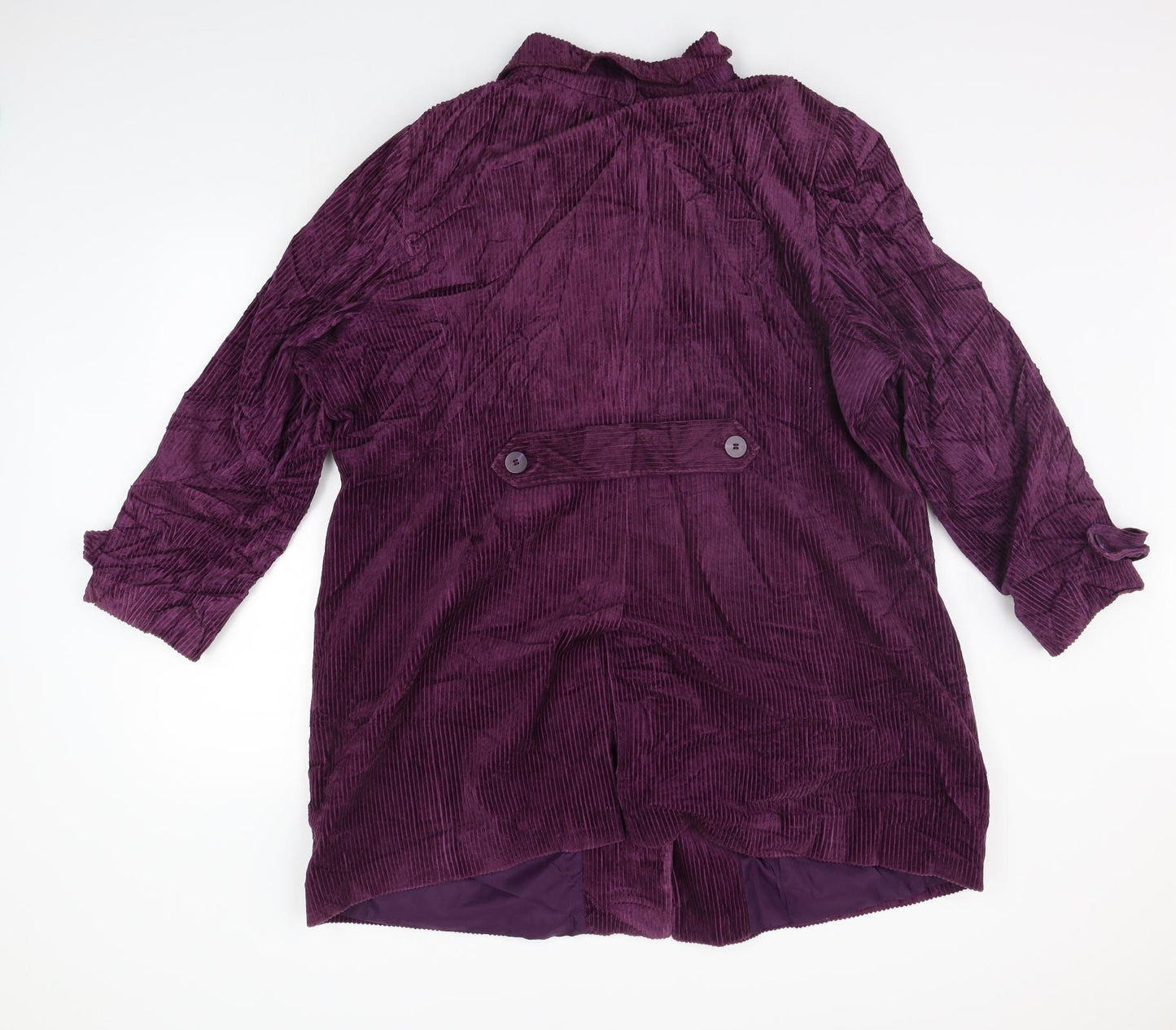 Classics Womens Purple   Jacket Coat Size 22