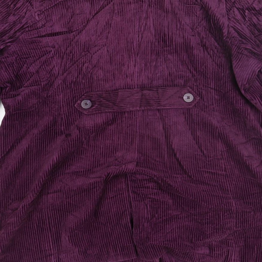 Classics Womens Purple   Jacket Coat Size 22