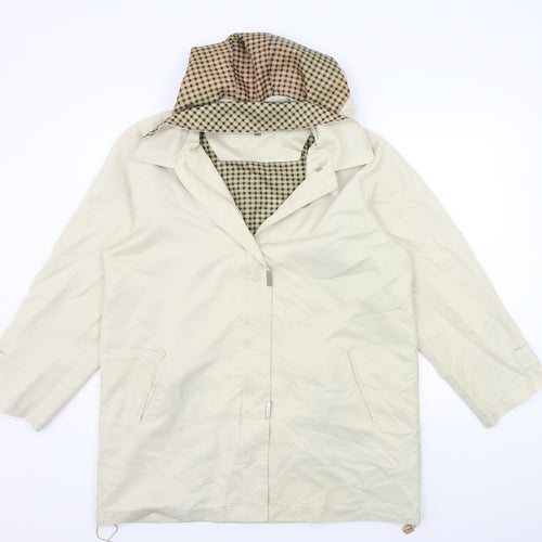 VS Collection Womens Beige   Jacket Coat Size 14