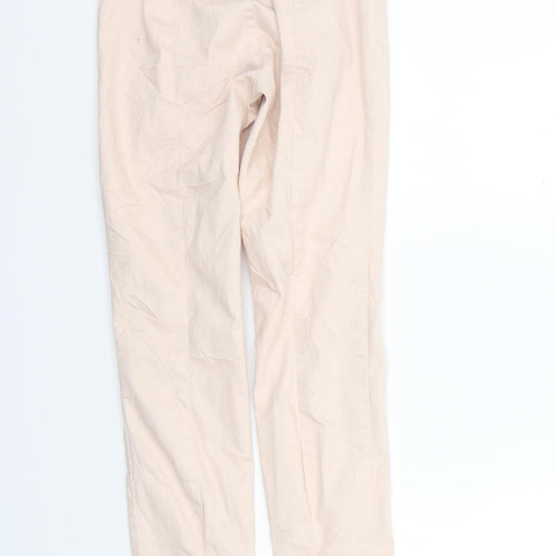 H&M Womens Beige   Trousers  Size 8 L27 in