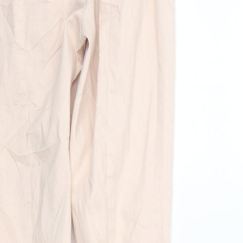 H&M Womens Beige   Trousers  Size 8 L27 in