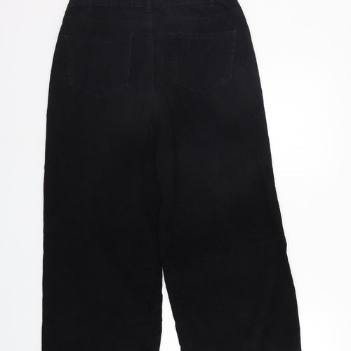 deniem & co Womens Black   Trousers  Size 12 L23 in