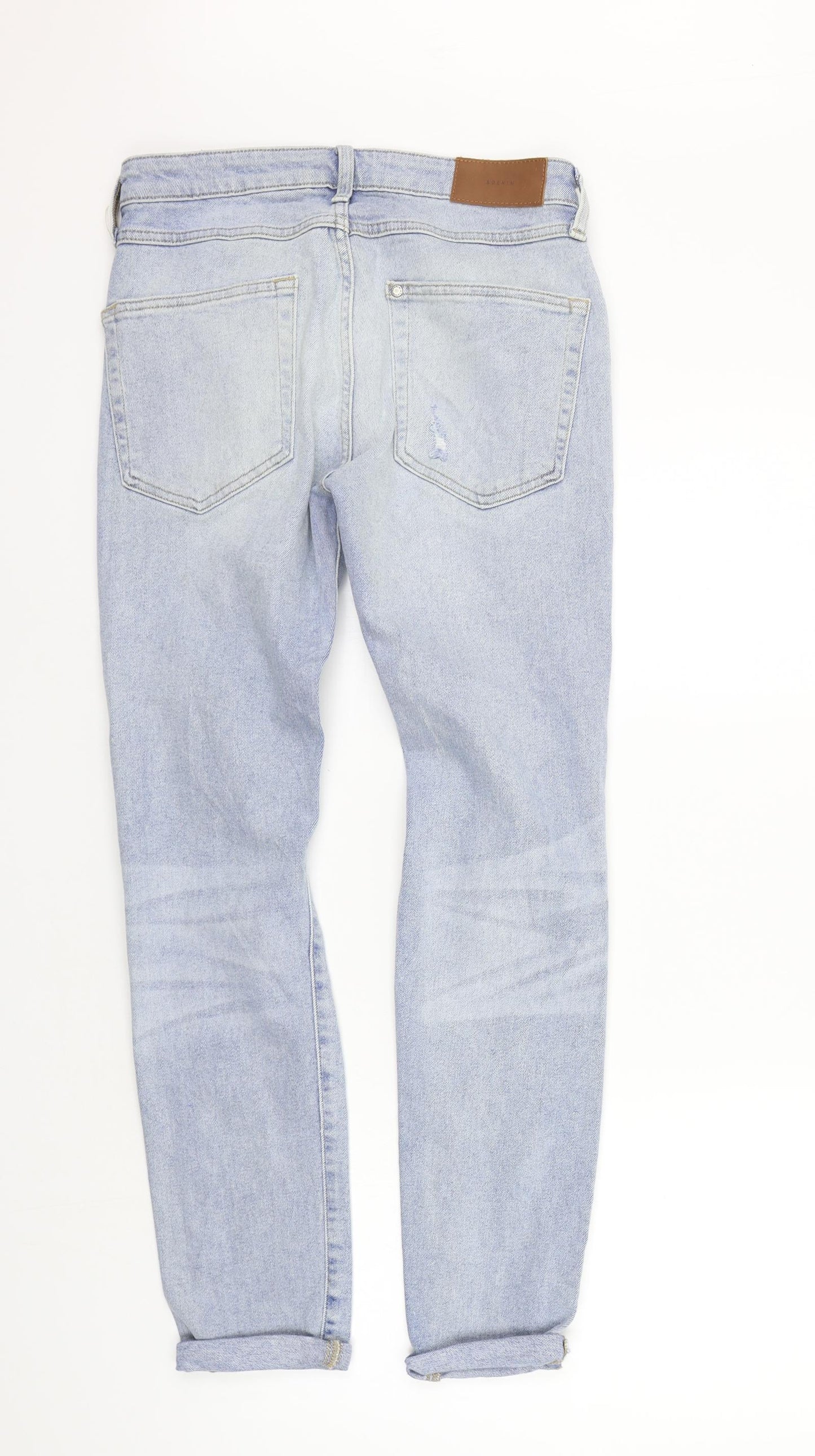 H&M Womens Blue   Straight Jeans Size 30 in L26 in