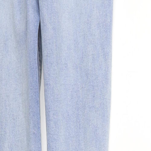 Missguided Womens Blue   Straight Jeans Size 10 L30 in