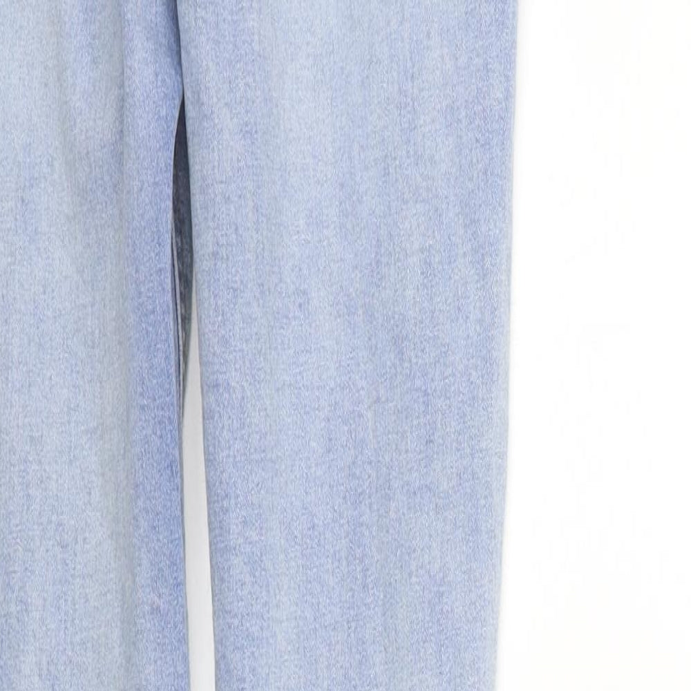Missguided Womens Blue   Straight Jeans Size 10 L30 in