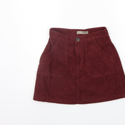 deniem co Womens Pink   A-Line Skirt Size 6