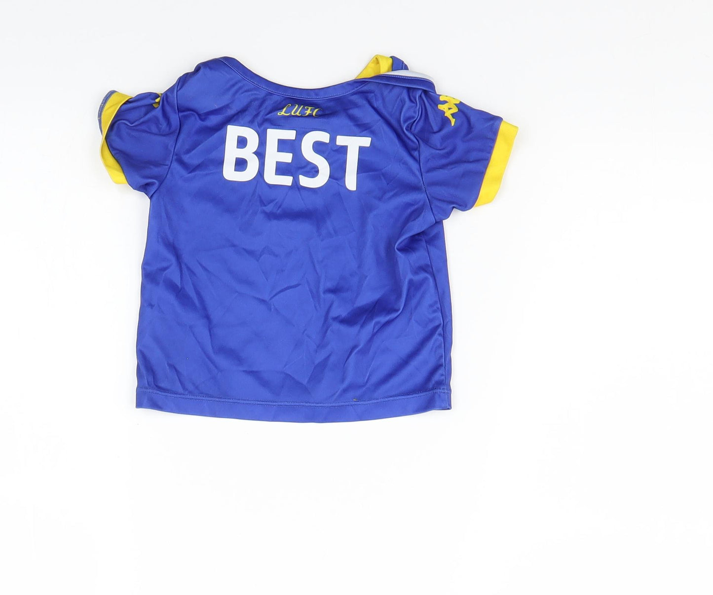 Kappa Baby Blue   Basic T-Shirt Size 6-9 Months  - Leeds Utd