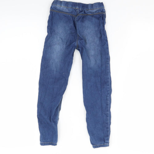 George Girls Blue  Denim Jegging Jeans Size 5-6 Years
