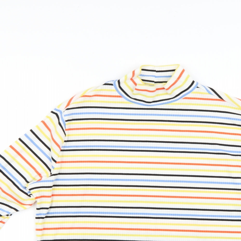 George Womens Multicoloured Striped Knit Tunic Jumper Size 20