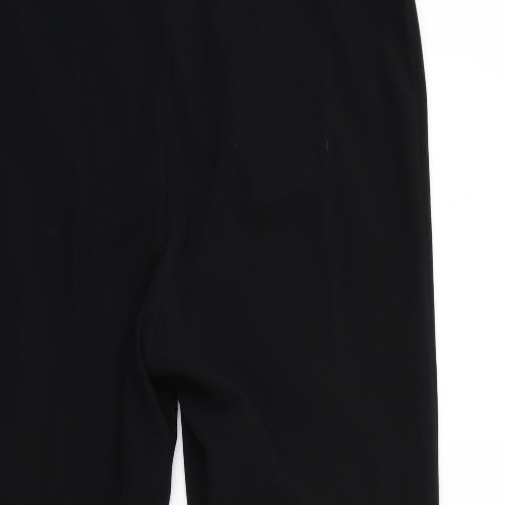 Preworn Womens Black   Cropped Trousers Size 16 L25 in