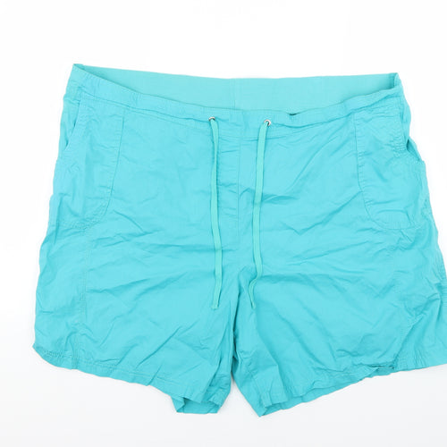 Bonmarché Womens Green   Bermuda Shorts Size 24