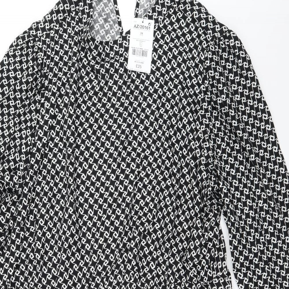 NEXT Womens Black   A-Line  Size 24