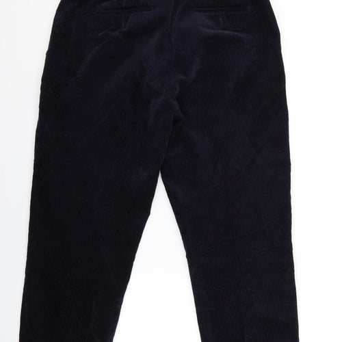 Skopes Womens Blue  Corduroy Trousers  Size 36 L29 in