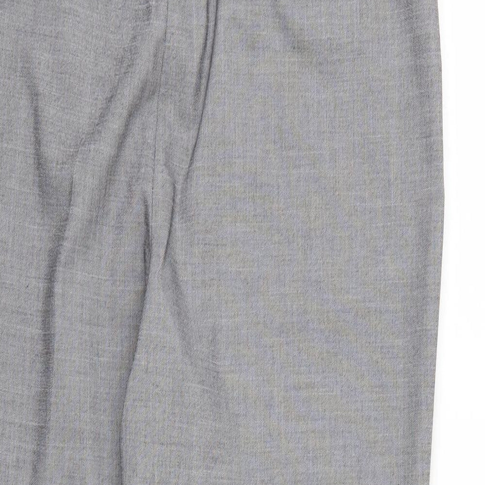 Papaya Womens Grey   Trousers  Size 16 L24 in