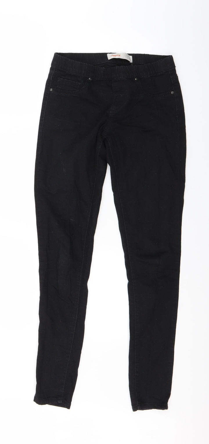 Primark Womens Black Denim Jegging Jeans Size 6 L27 in