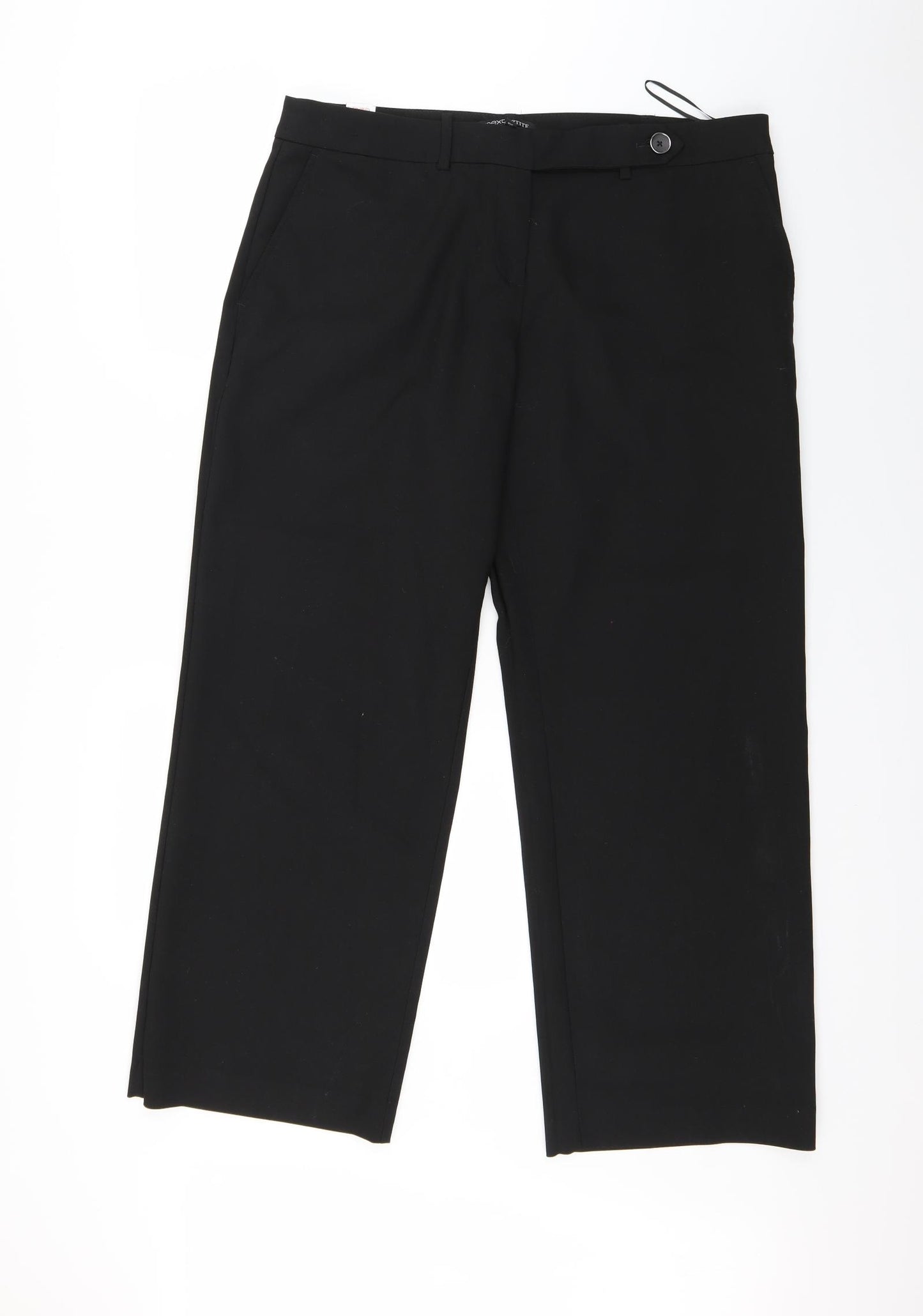 NEXT Womens Black   Trousers  Size 16 L25 in
