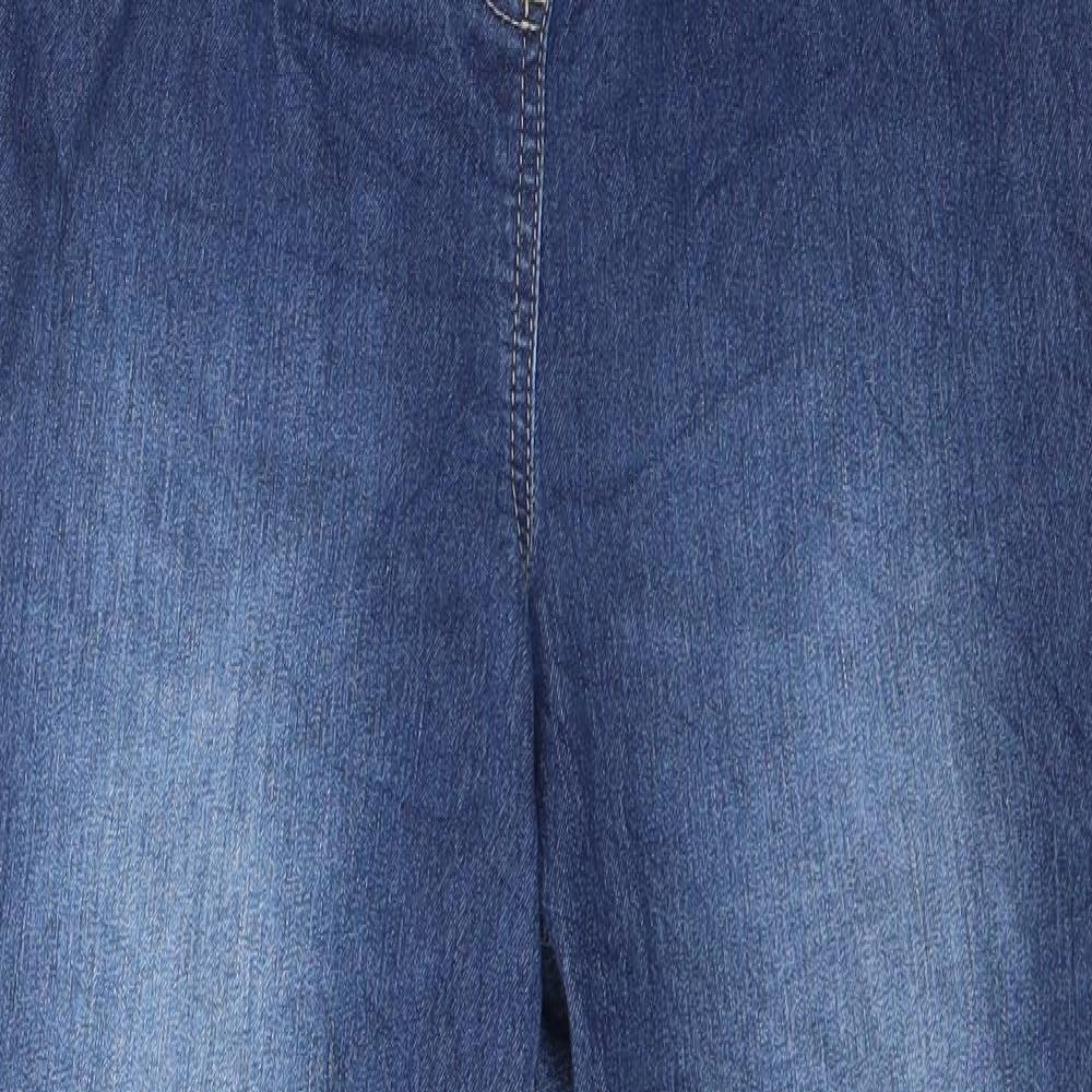 TU Womens Blue  Denim Jegging Jeans Size 14 L26 in