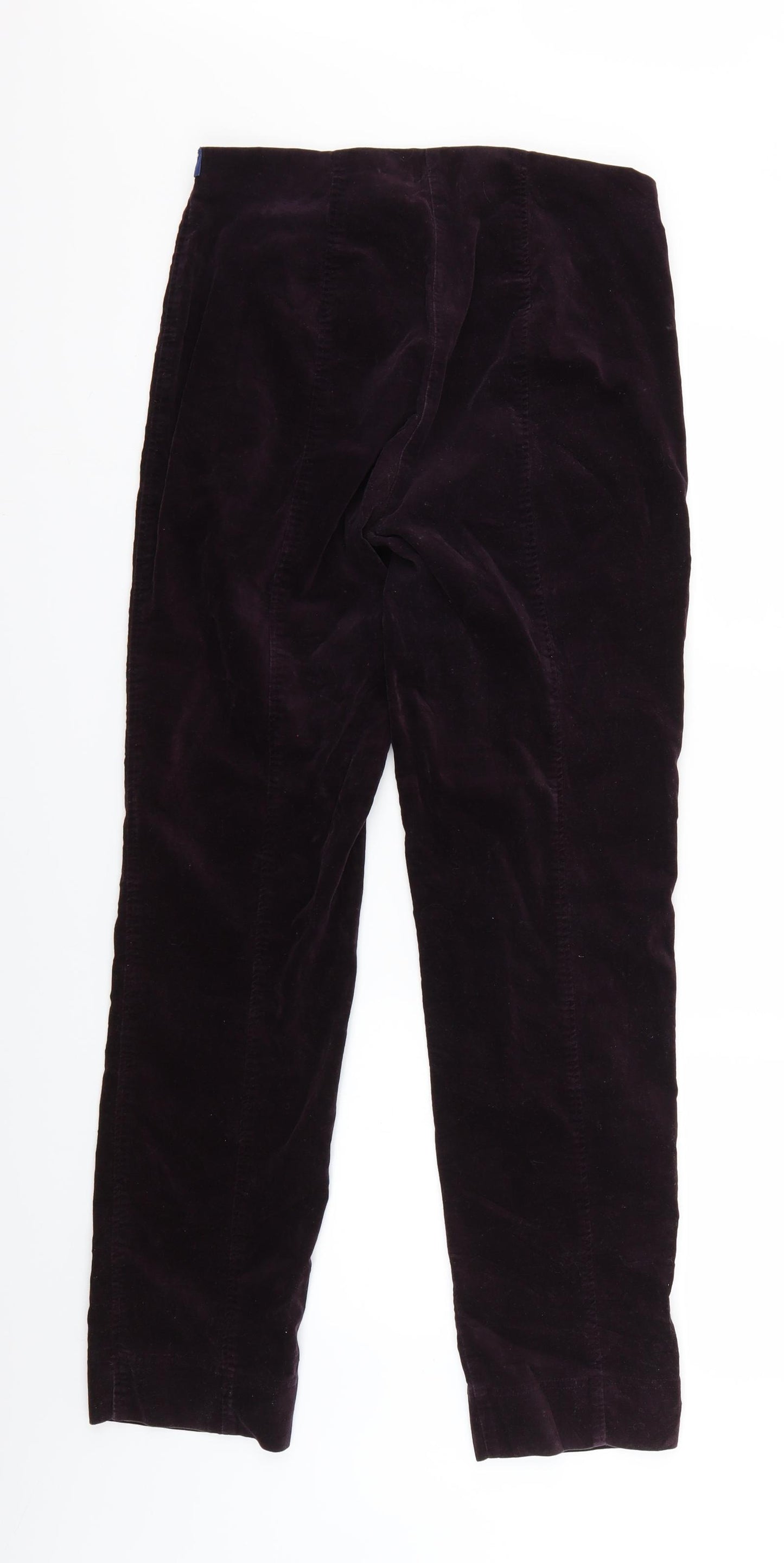 Robell Womens Red  Velour Jegging Jeans Size 10 L28 in