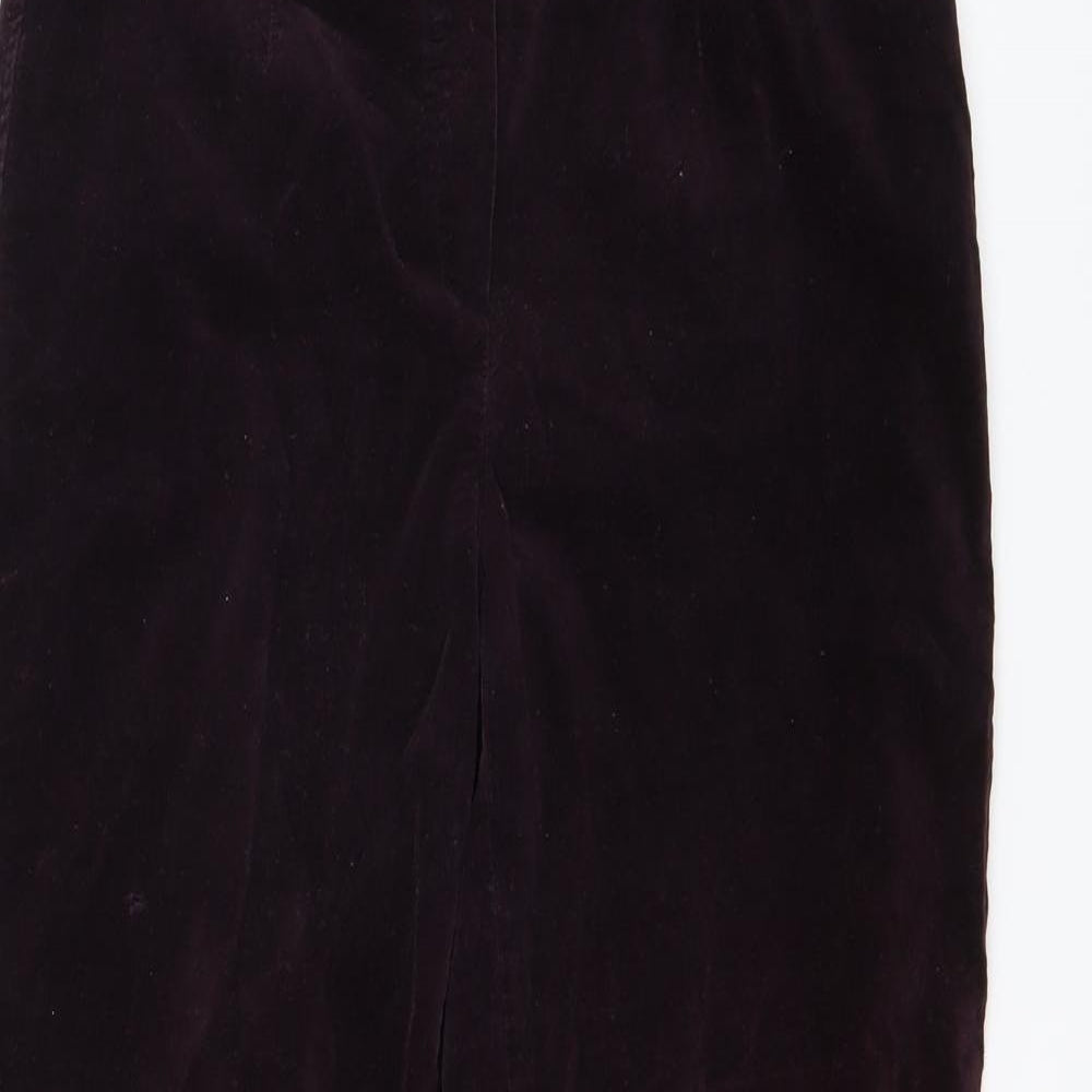 Robell Womens Red  Velour Jegging Jeans Size 10 L28 in