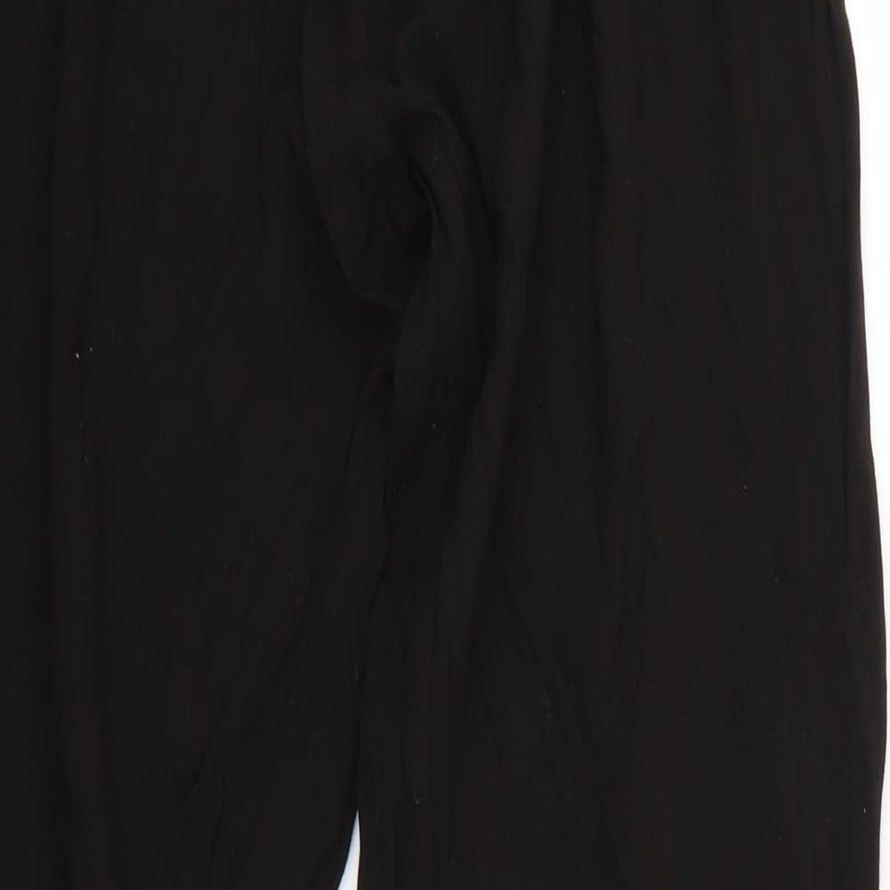 Alimah Womens Black   Jogger Trousers Size S L27 in