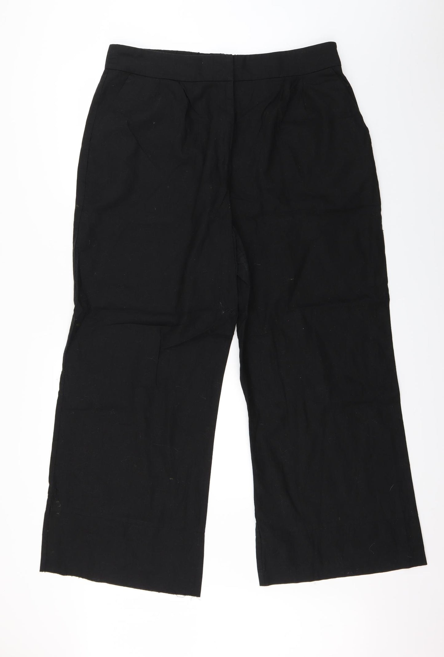 ASOS Womens Black   Trousers  Size 18 L27 in