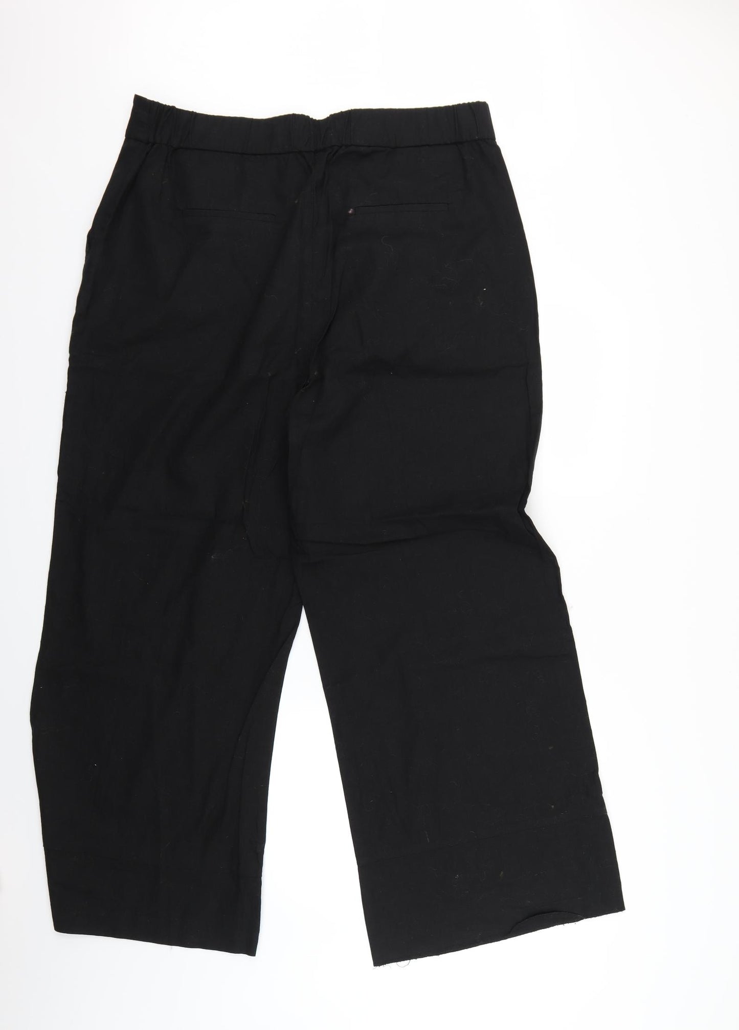 ASOS Womens Black   Trousers  Size 18 L27 in
