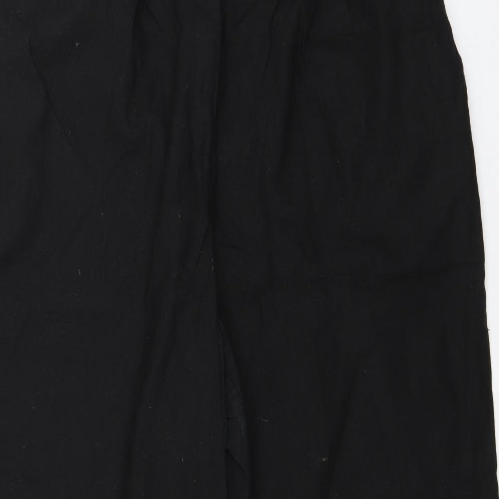 ASOS Womens Black   Trousers  Size 18 L27 in