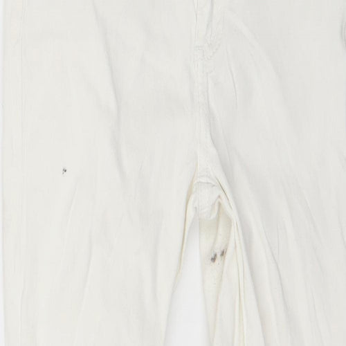 Waredenim Womens White  Denim Skinny Jeans Size 6 L23 in