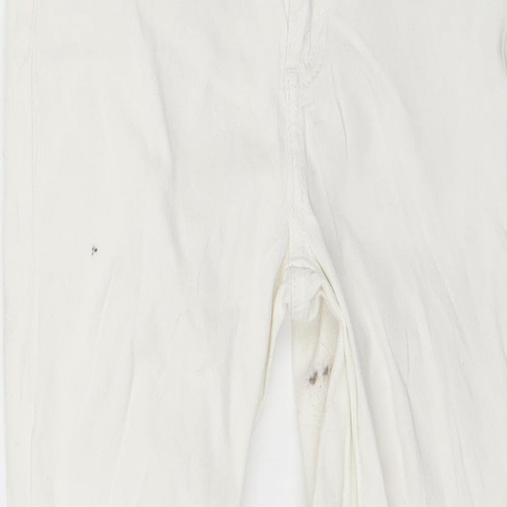 Waredenim Womens White  Denim Skinny Jeans Size 6 L23 in