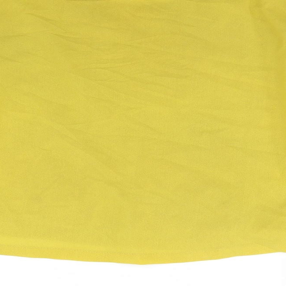 NEXT Womens Yellow  Knit Pullover Jumper Size 6