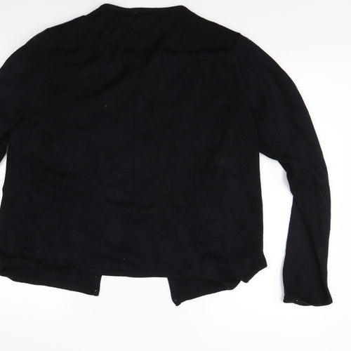 mackays Womens Black  Knit Cardigan Jumper Size XL
