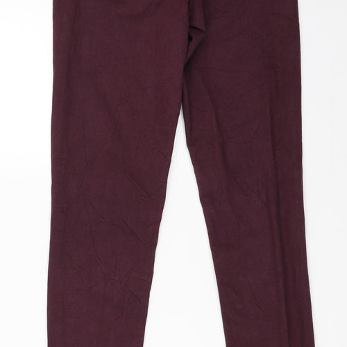 Oasis Womens Purple   Skinny Jeans Size 10 L31 in