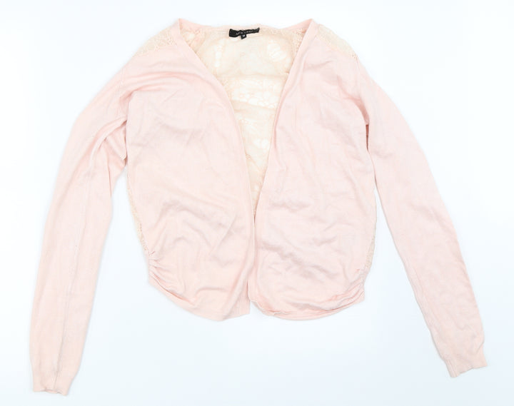 New Look Womens Pink   Cardigan Jumper Size 10
