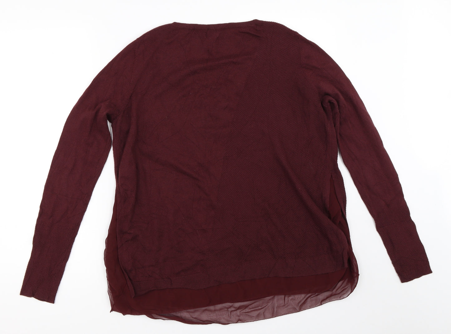 Lucky Brand Womens Red   Pullover Jumper Size M