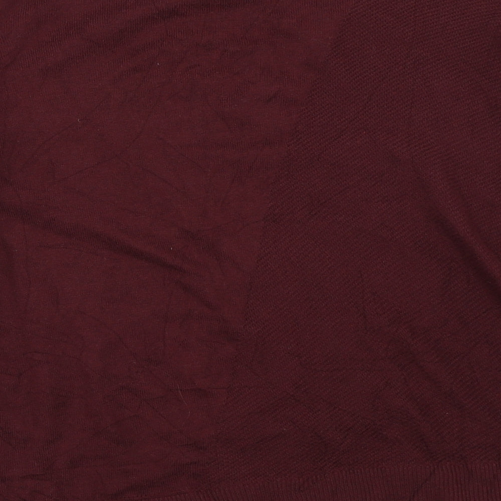 Lucky Brand Womens Red   Pullover Jumper Size M