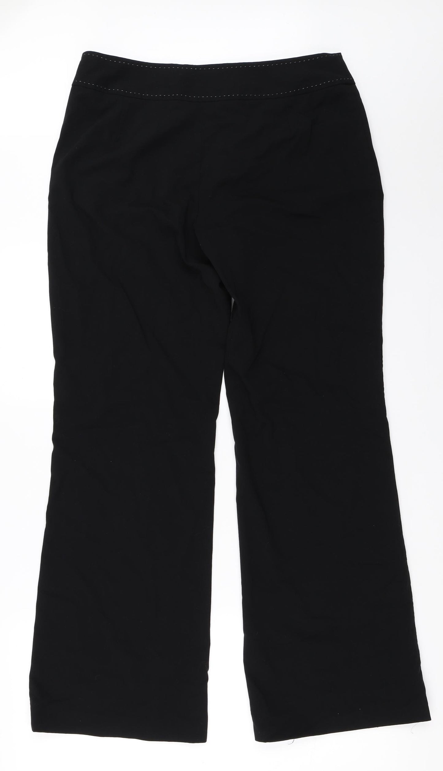 NEXT Womens Black   Trousers  Size 12 L30.5 in