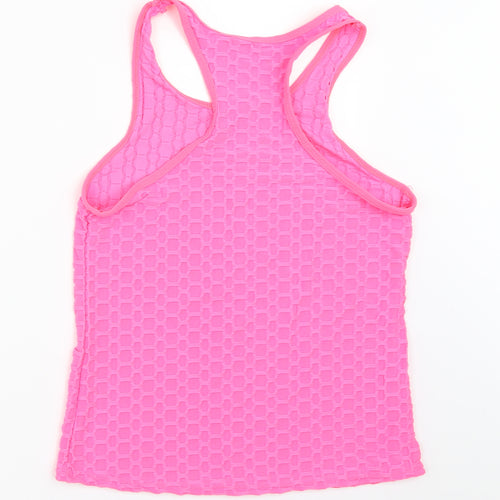 Preworn Womens Pink   Basic Tank Size S
